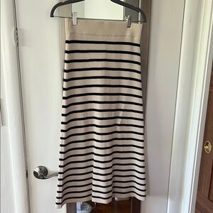 Sezane Striped Skirt (M)
